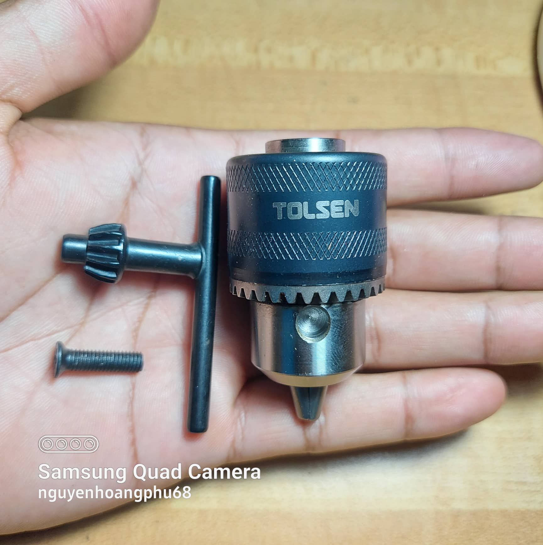đầu kẹp mũi khoan tolsen 10mm 13mm