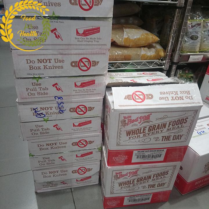 Yến mạch hữu cơ cán vừa Bob's Red Mill 454g