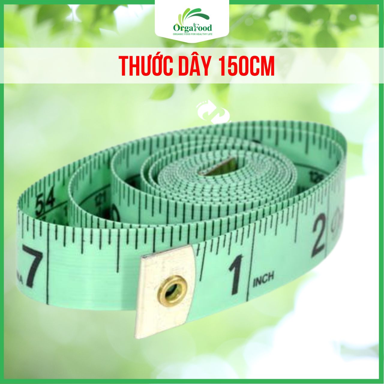 Thước Dây Đo 3 Vòng 150cm