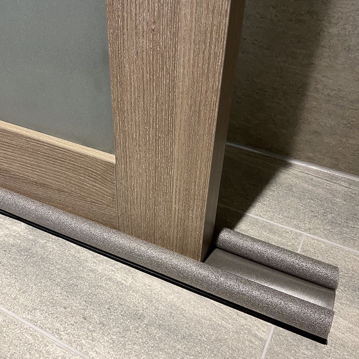 Thanh nẹp xốp chặn khe cửa - ron đệm cửa - thanh chặn khe cửa đa năng, chống côn trùng, cách âm, chặn bụi bẩn, gió lùa khe cửa