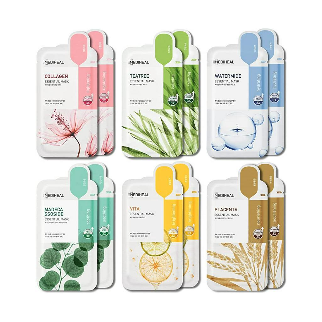 Lẻ Miếng Mặt Nạ Mediheal Essential Mask 3X Mới 24ml