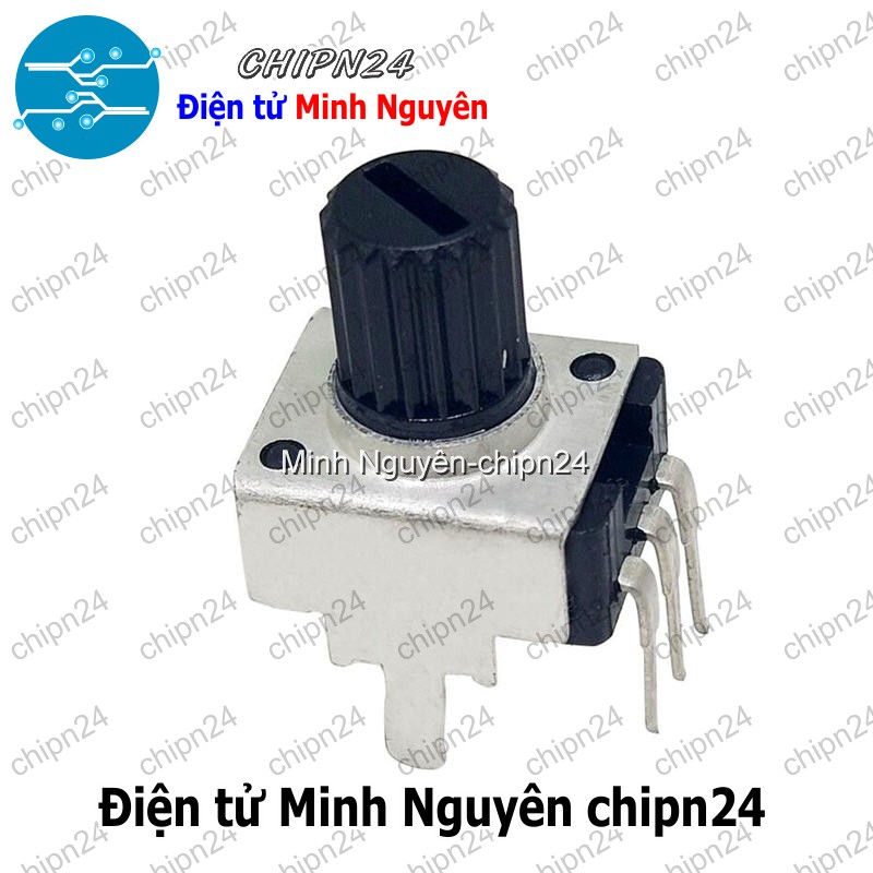 [4 con] (F170) Biến trở RV09 Dọc Trục Ngắn (1K/2K/5K/10K/20K/50K/100K RV0931 Trục 7.5MM) - [Chọn Loại] - HHH.00490