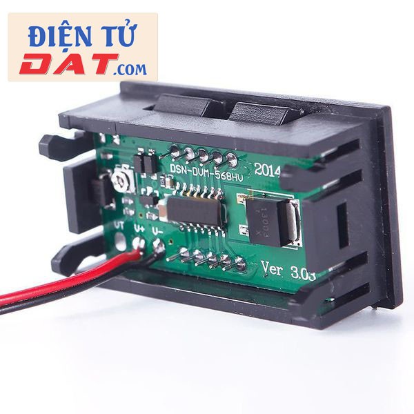 Đồng hồ đo DC 5.0-120V - RED