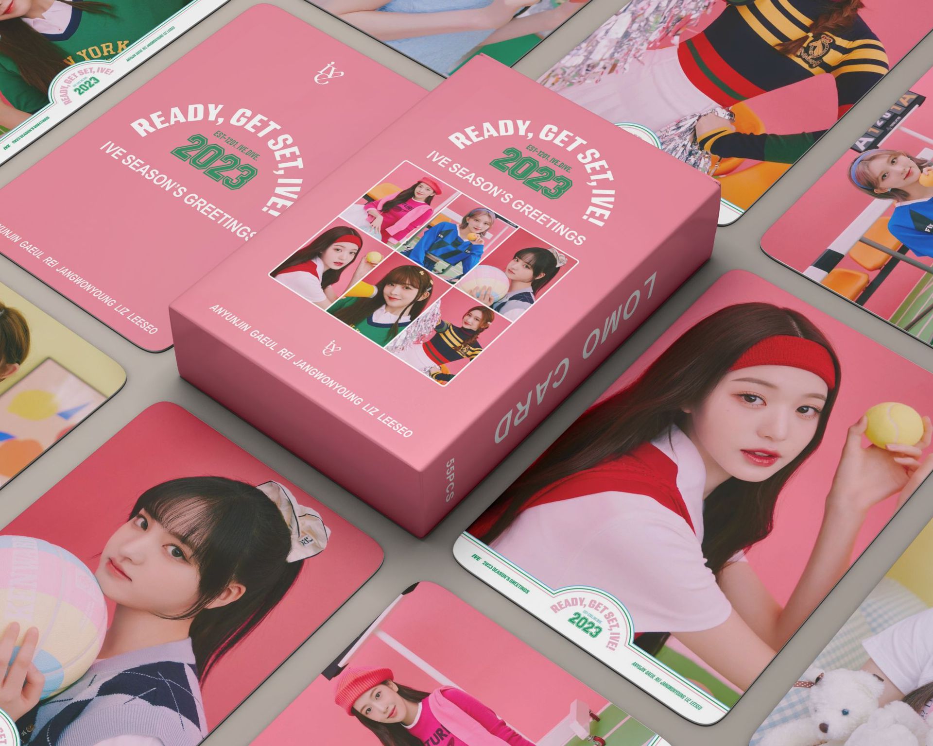Set 55 lomo card Ive-Season’s Greetings 2023