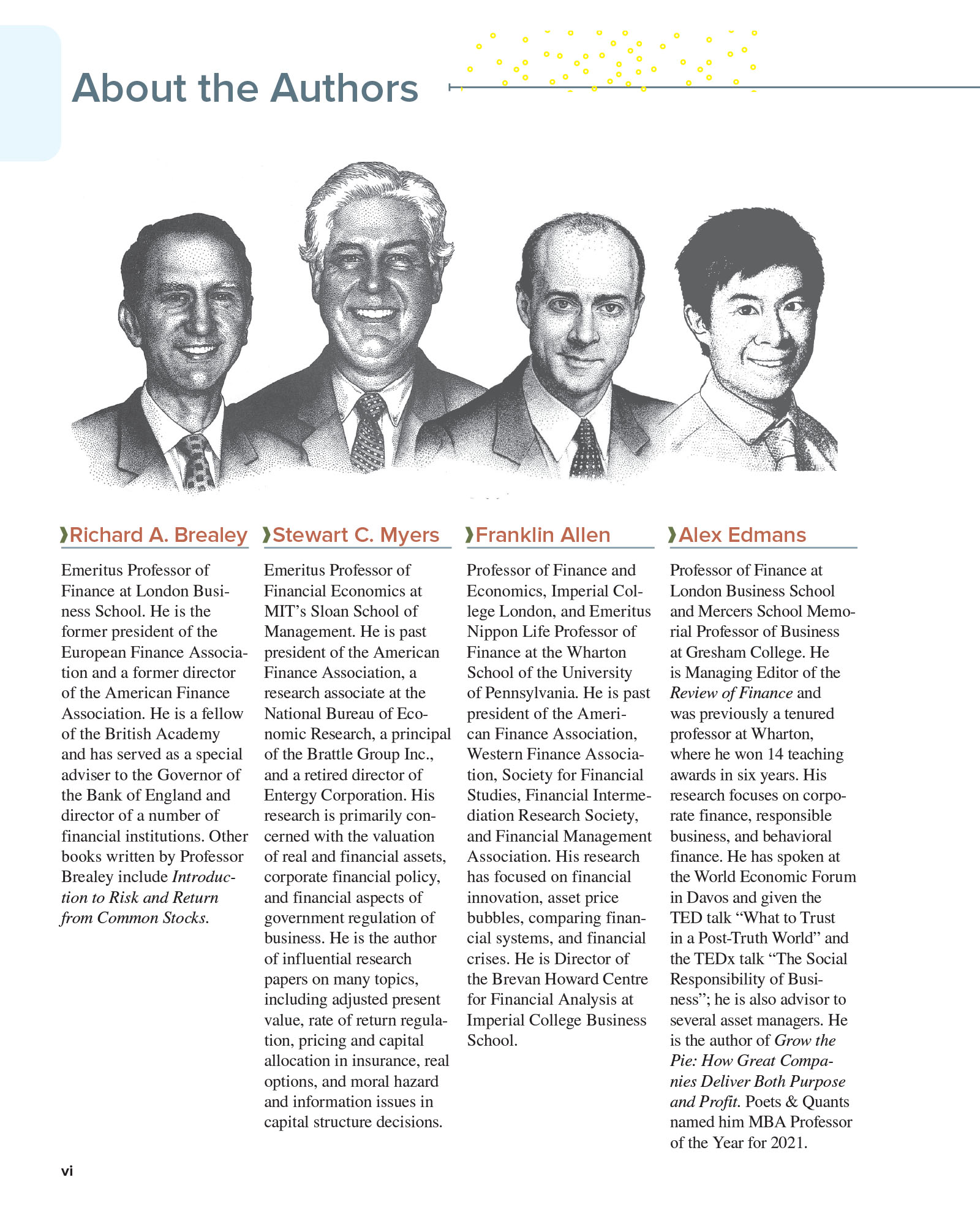 Principles of Corporate Finance