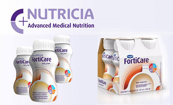 Sữa Forticare vị cam chanh ( lốc 4 chai)