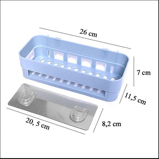 [HCM]Kệ dán tường nhà tắm  phòng bếp đa năng