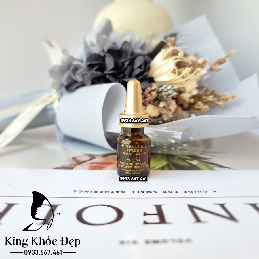 [HCM]Tế Bào Gốc Guboncho 28 Days Ampoule Special Care Program