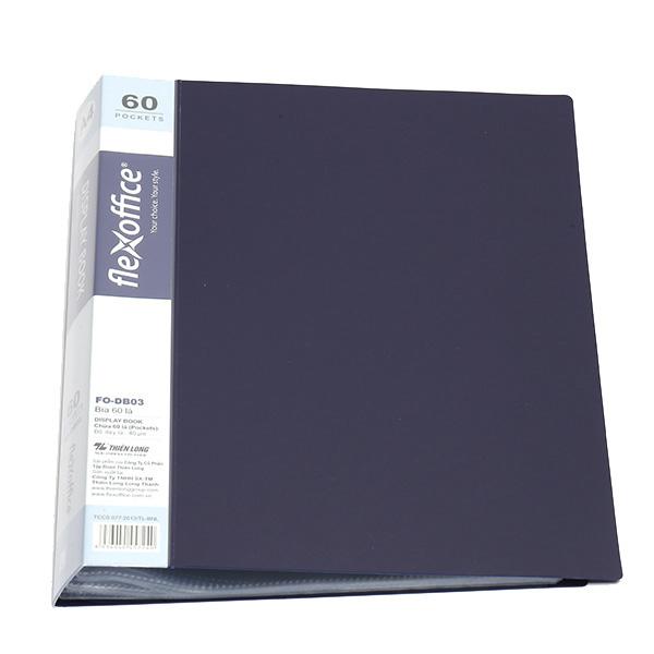 Bìa 60 lá a4 flexoffice fo-db03