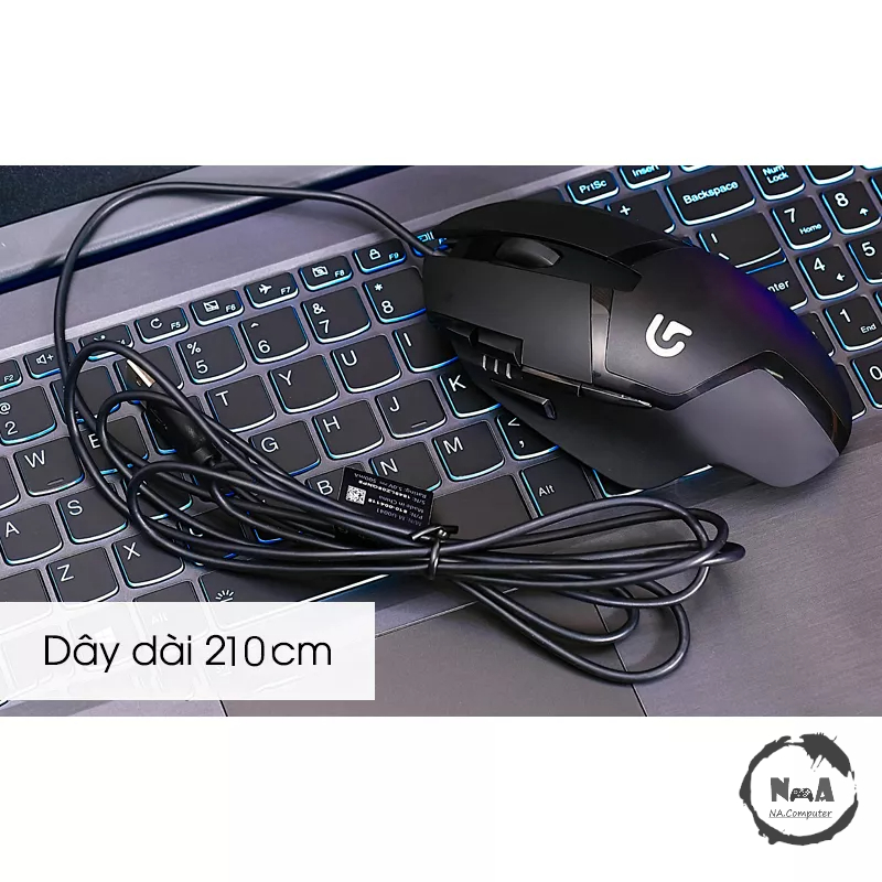 Chuột Máy Tính Gaming LOGITECH G402 (Chuột Vi Tính Laptop Chơi Game Cực Nhạy, Giá Rẻ)
