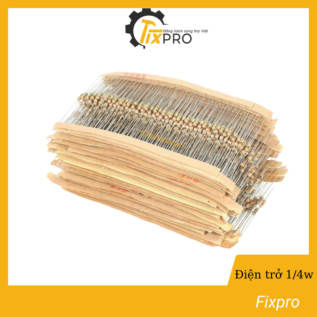 Điện trở 5R1 1/4W túi 100c.