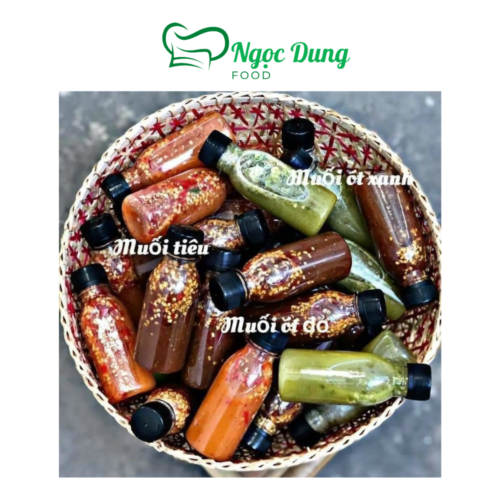 Set nước chấm hải sản 3 vị 3 chai mỗi chai 100ml