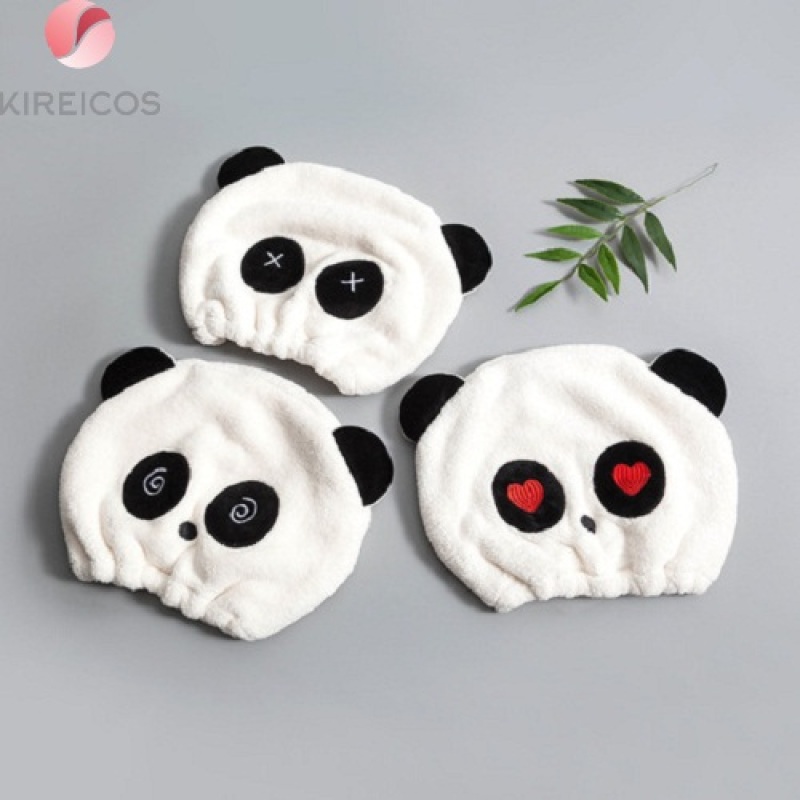 Mũ Nón Trùm Ủ Tóc Nhanh Khô Hình Panda – Họa Tiết Ngẫu Nhiên giá rẻ