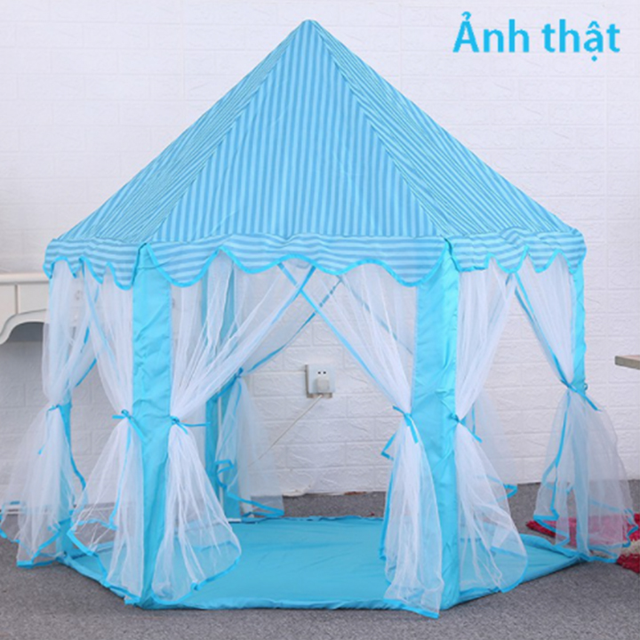 Lều cho bé lều công chúa hình lục giác cho bé kiểu dáng hàn quốc-hàng loại tốt