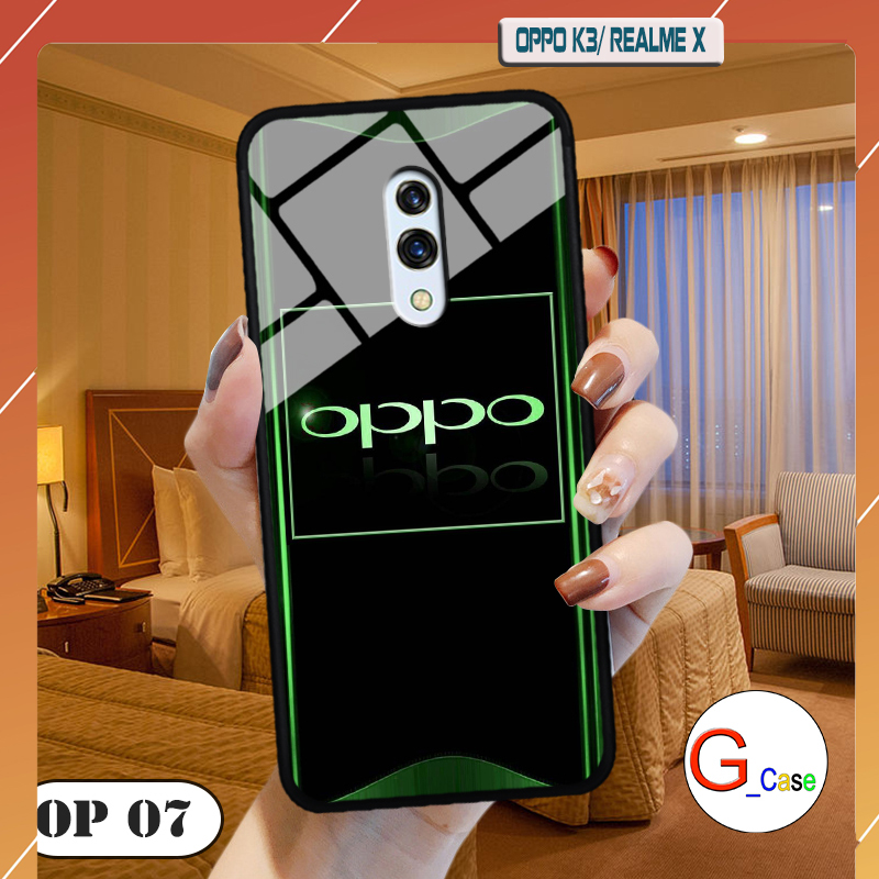 Ốp lưng Oppo K3 in 3D hình logo điện thoại