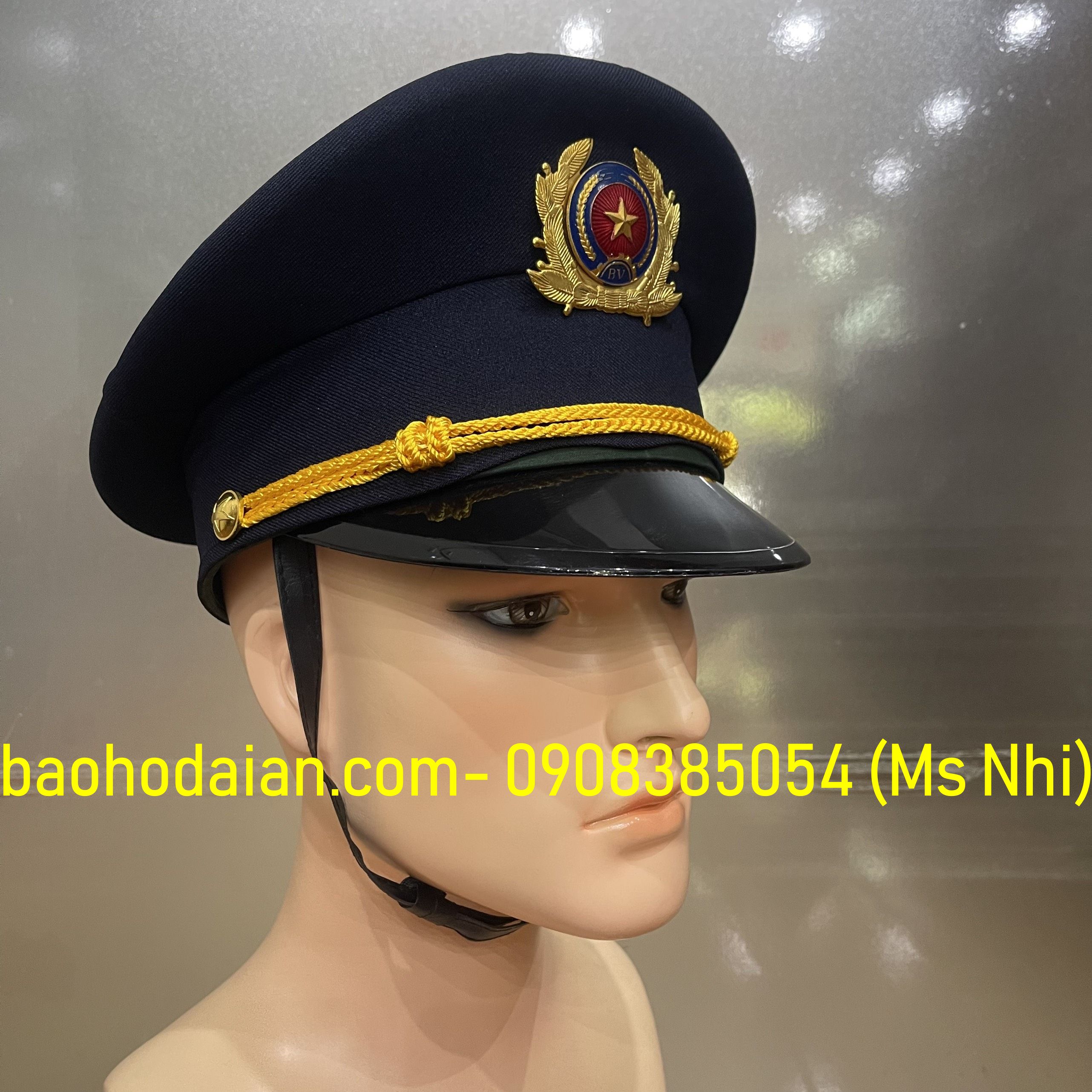 Mũ bảo vệ kiểu Kepi- Hình thật