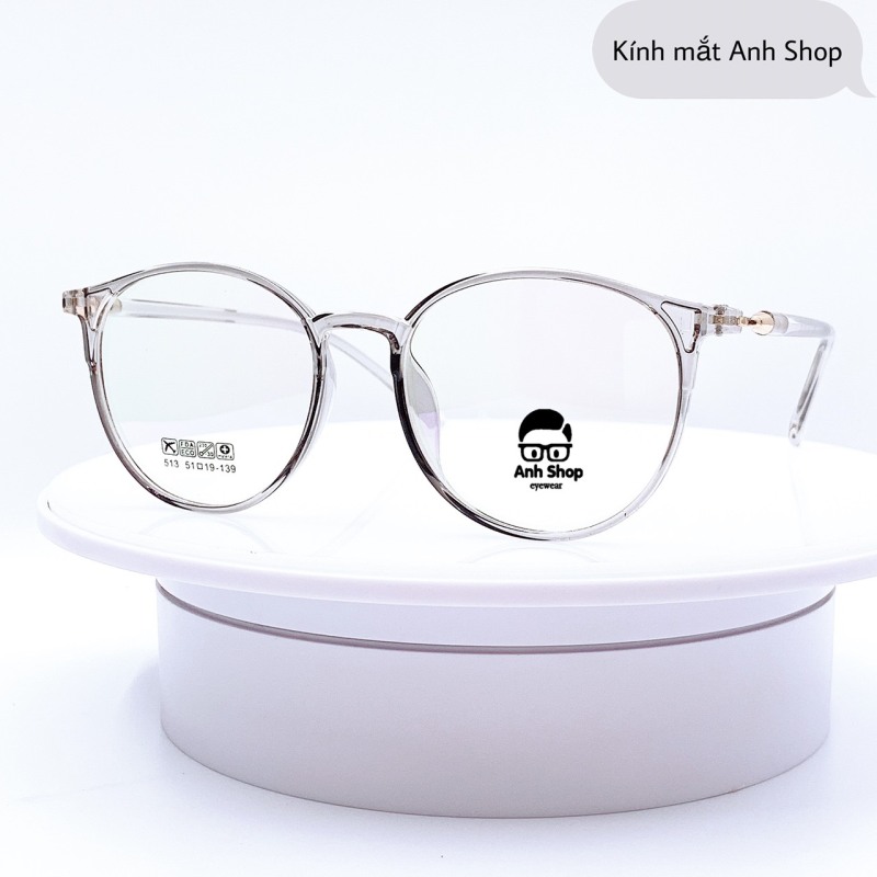 Giá bán Gọng kính tròn kính tròn kính thời trang 513 hottrend Anh Shop nhận cắt mắt cận viễn loạn