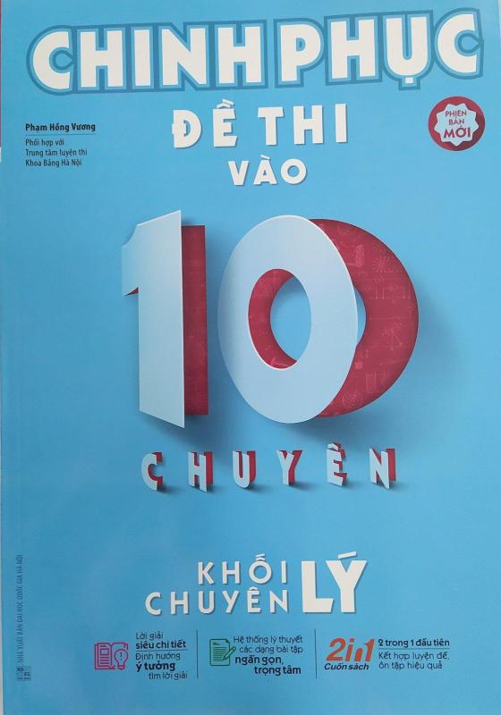 Mua Chinh phục đề thi vào 10 chuyên khối chuyên Lý