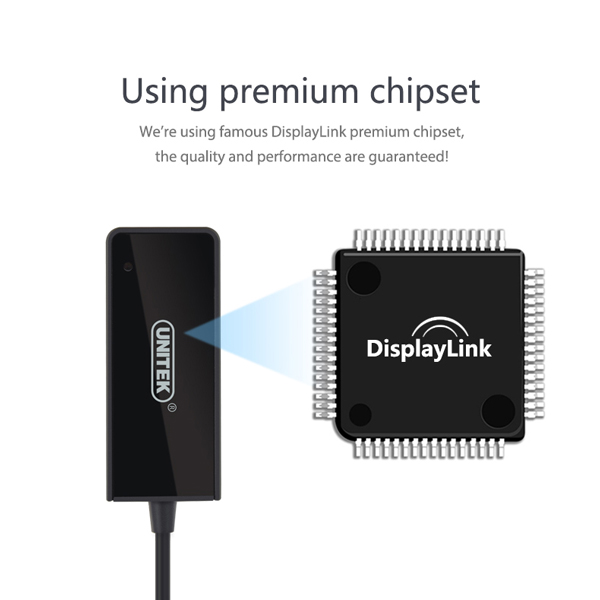 Cáp chuyển USB 3.0 to HDMI Unitek Y-3702
