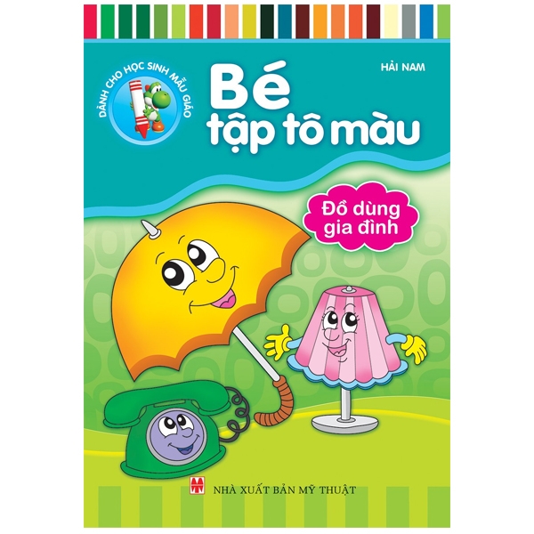 Fahasa - Bé Tập Tô Màu - Đồ Dùng Gia Đình