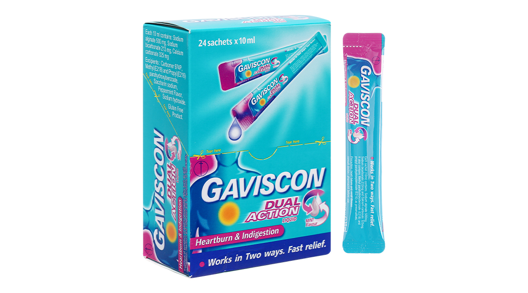 1 hộp Gáviscòn hộp 24 gói