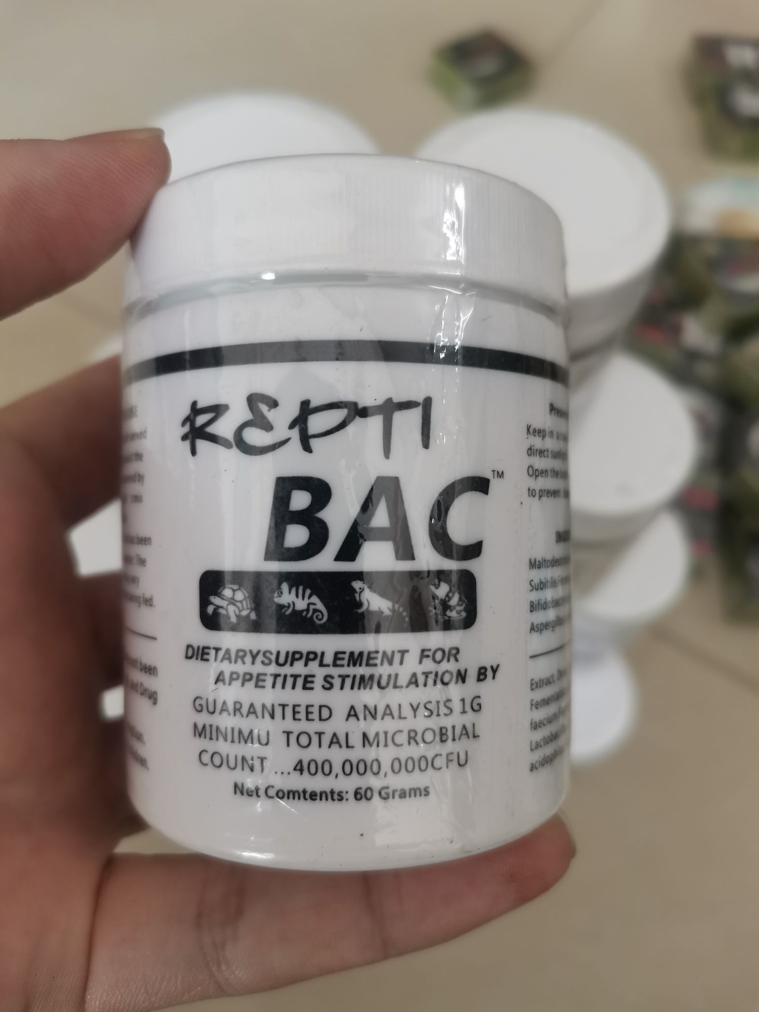 Bột tiêu hóa Repti Bac cho bò sát