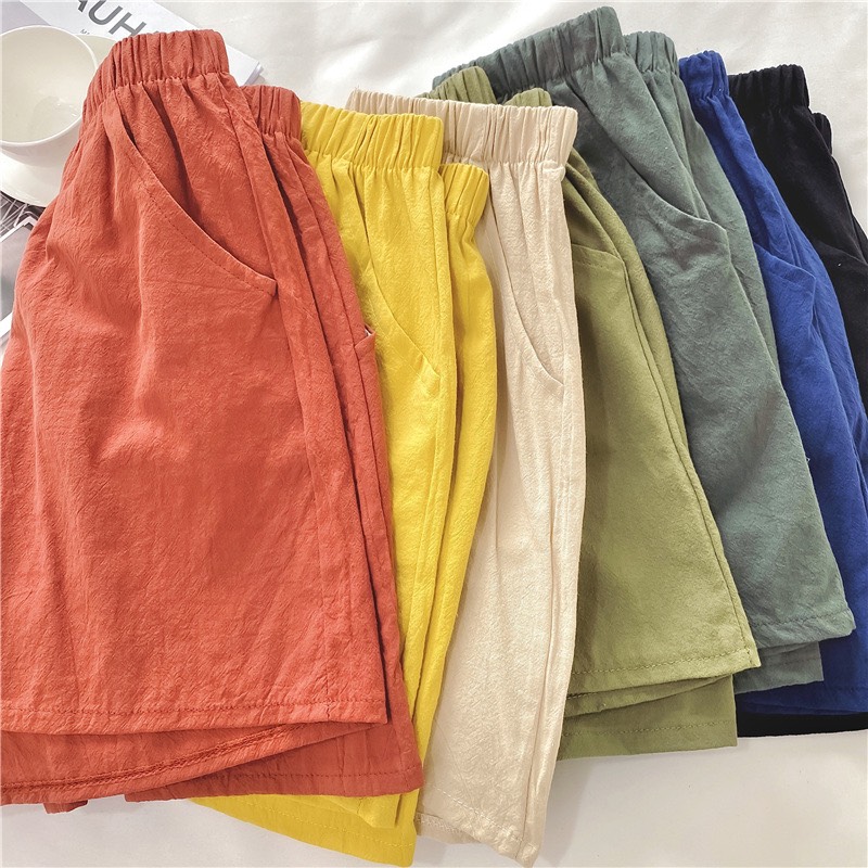 quần short nữ đũi xịn ảnh thật