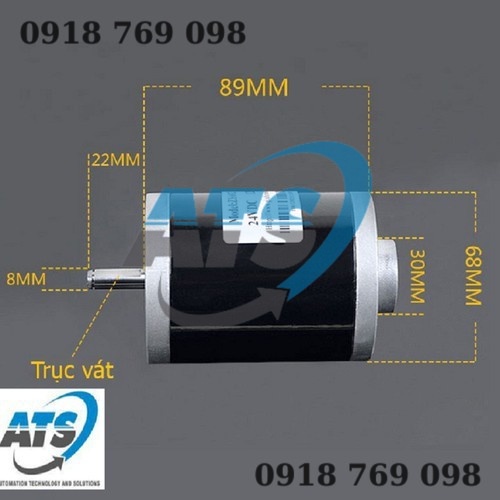 Motor 12-24v 150w 7000rpm