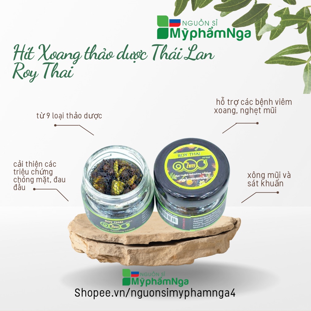 Hít Xoang thảo dược Thái Lan Roy Thai