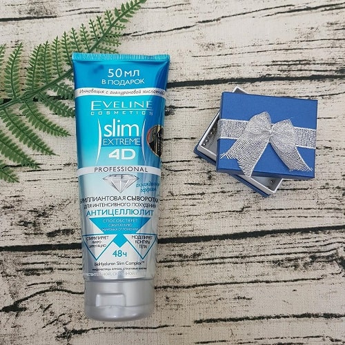 Kem tan mỡ bụng đùi Eveline Slim Extreme 4D Nga 250ml
