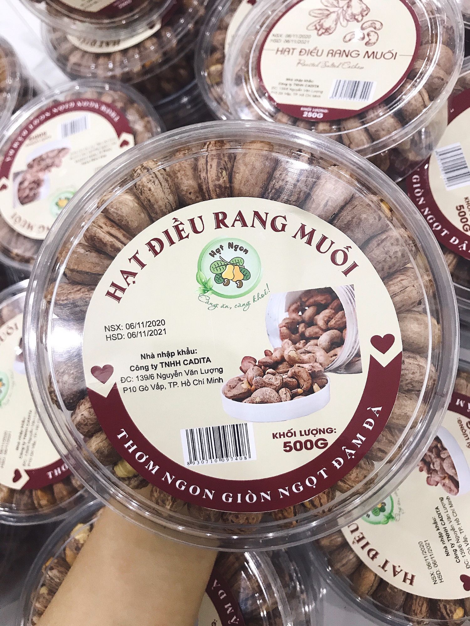 Hạt điều loại 1 500g