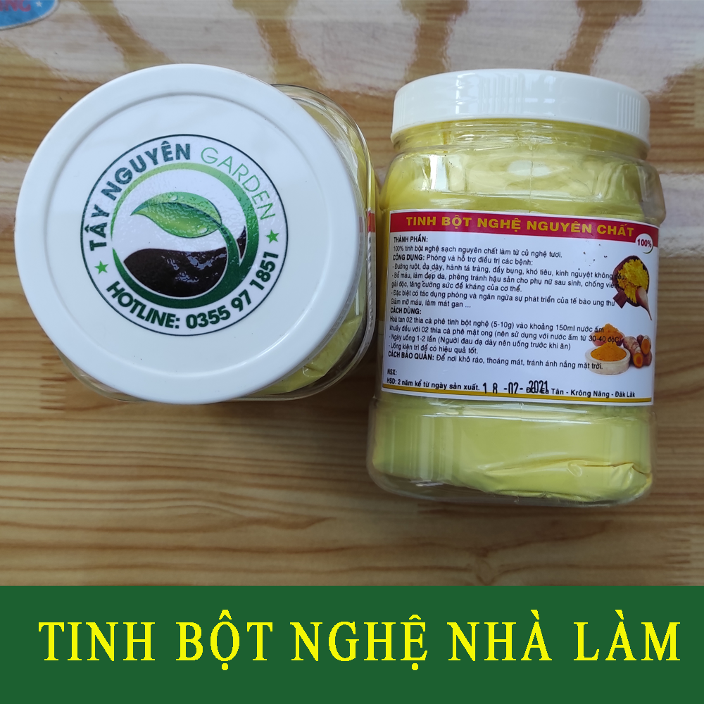 1kg  Tinh nghệ nguyên chất Đắl Lắk - Tinh bột nghệ nhà làm