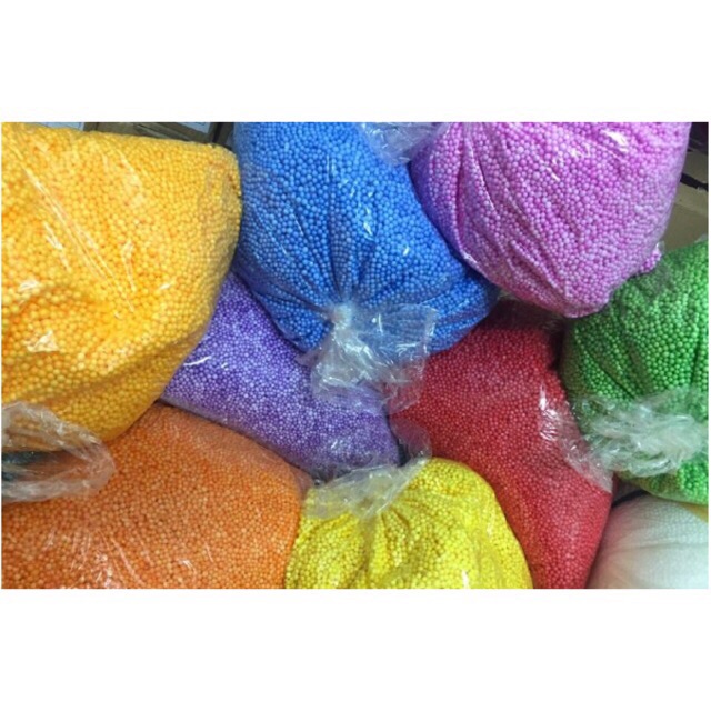 [Lấy mã giảm thêm 30%] Hạt xốp màu làm hoa