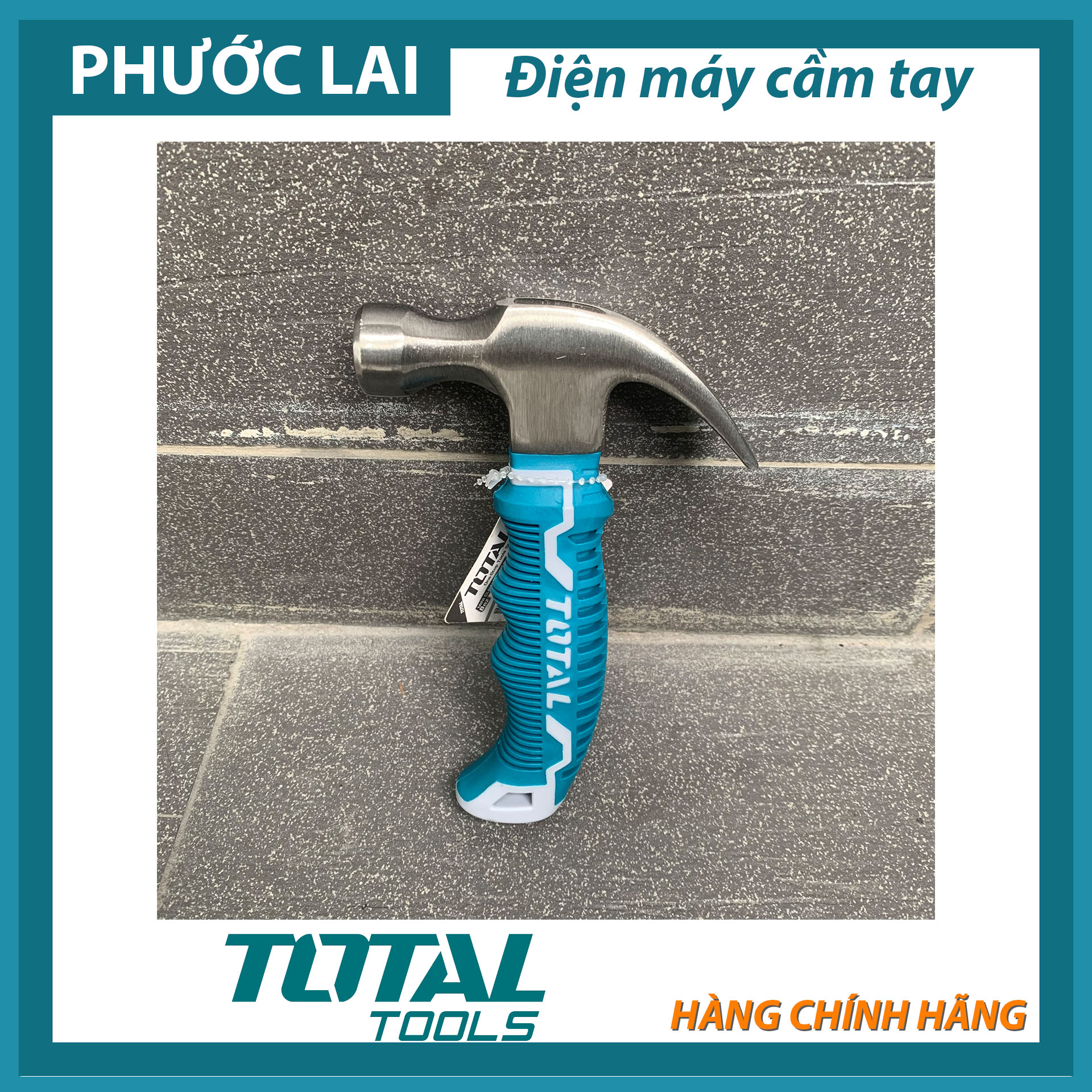 Búa nhổ đinh mini Total THTM7386D