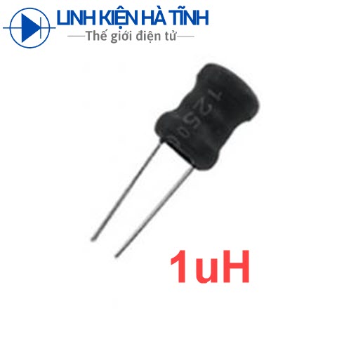 10 cái cuộn cảm hình trụ 1uH chân 5mm cuộn cảm 1uH
