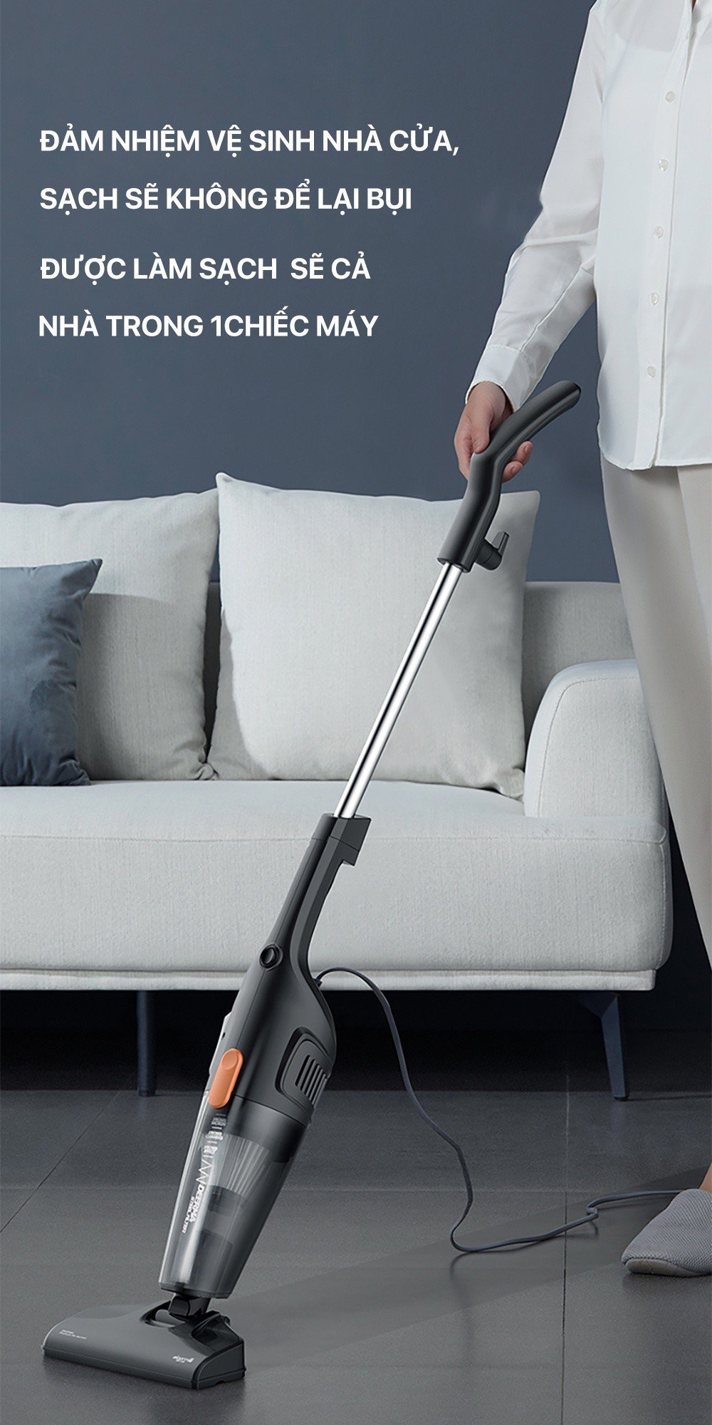 Máy Hút Bụi Deerma DX115C