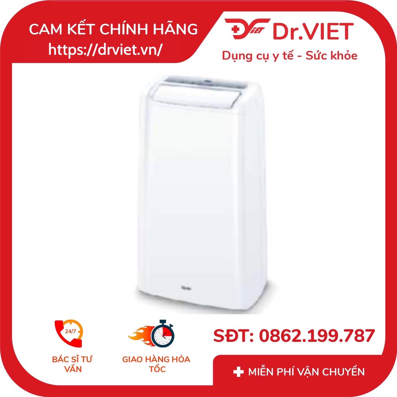 Máy hút ẩm Beurer LE30 chính hãng nhập khẩu của Đức hút ẩm từ không khí
