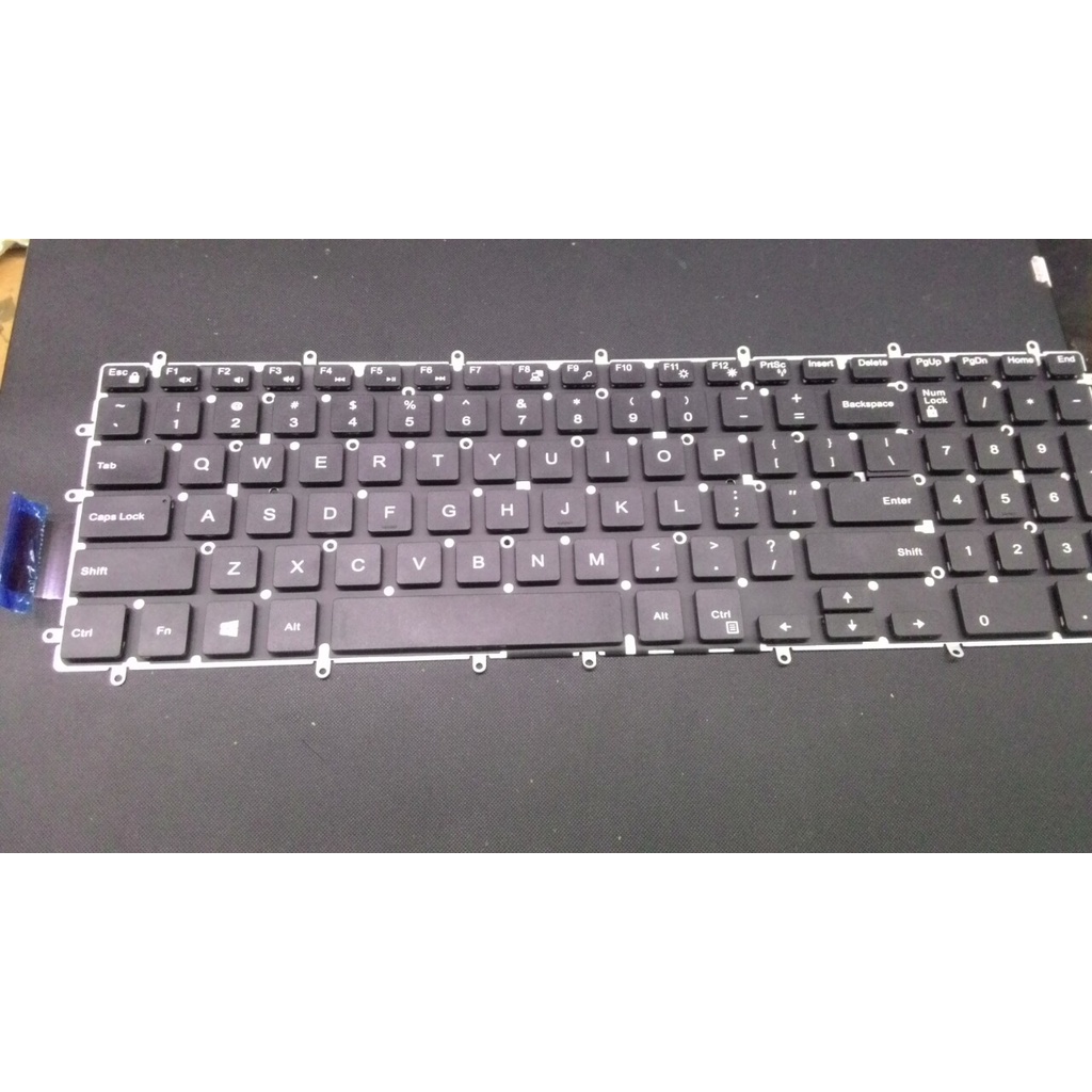 Bàn phím laptop dell inspiron 15 5565 5567 5570 5575 7566 7567 vostro 5568 7570 7580 model p65f ko đèn