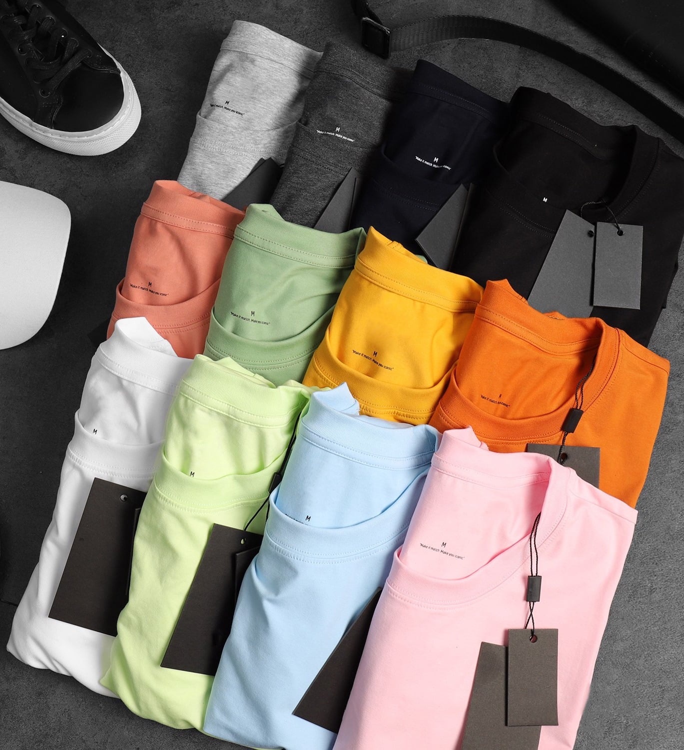 Áo Thun Trơn Xuất Hàn A02 Basic Unisex CHẤT ĐẸP , ẢNH THẬT.