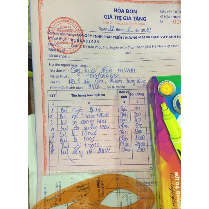 Bút viết bảng trắng WB-03