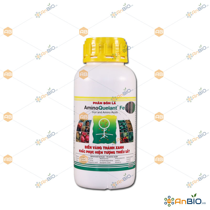 Phân bón bổ sung sắt vi lượng aminoquelant-fe chai 500ml - b2.1011