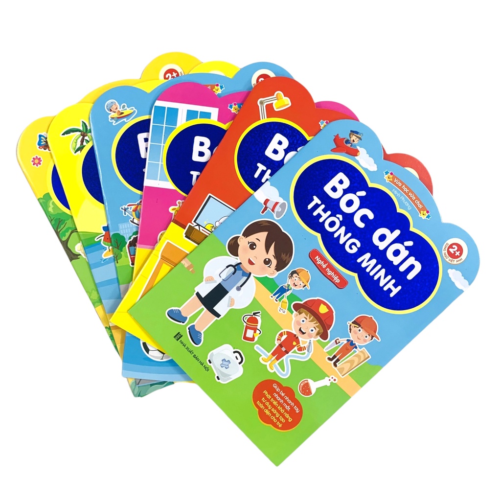 Bóc dán thông minh dành cho trẻ từ 2-6 tuổi