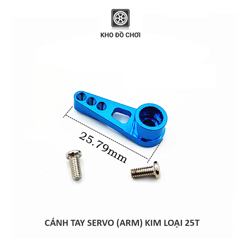 Cánh tay Servo 25T kim loại - Arm (26mm)