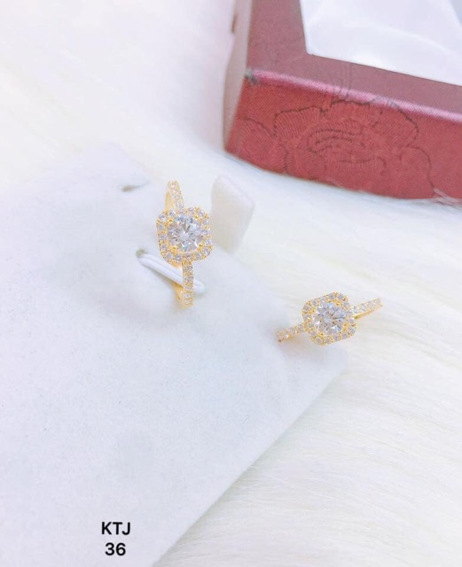 Nhẫn nữ ổ vuông