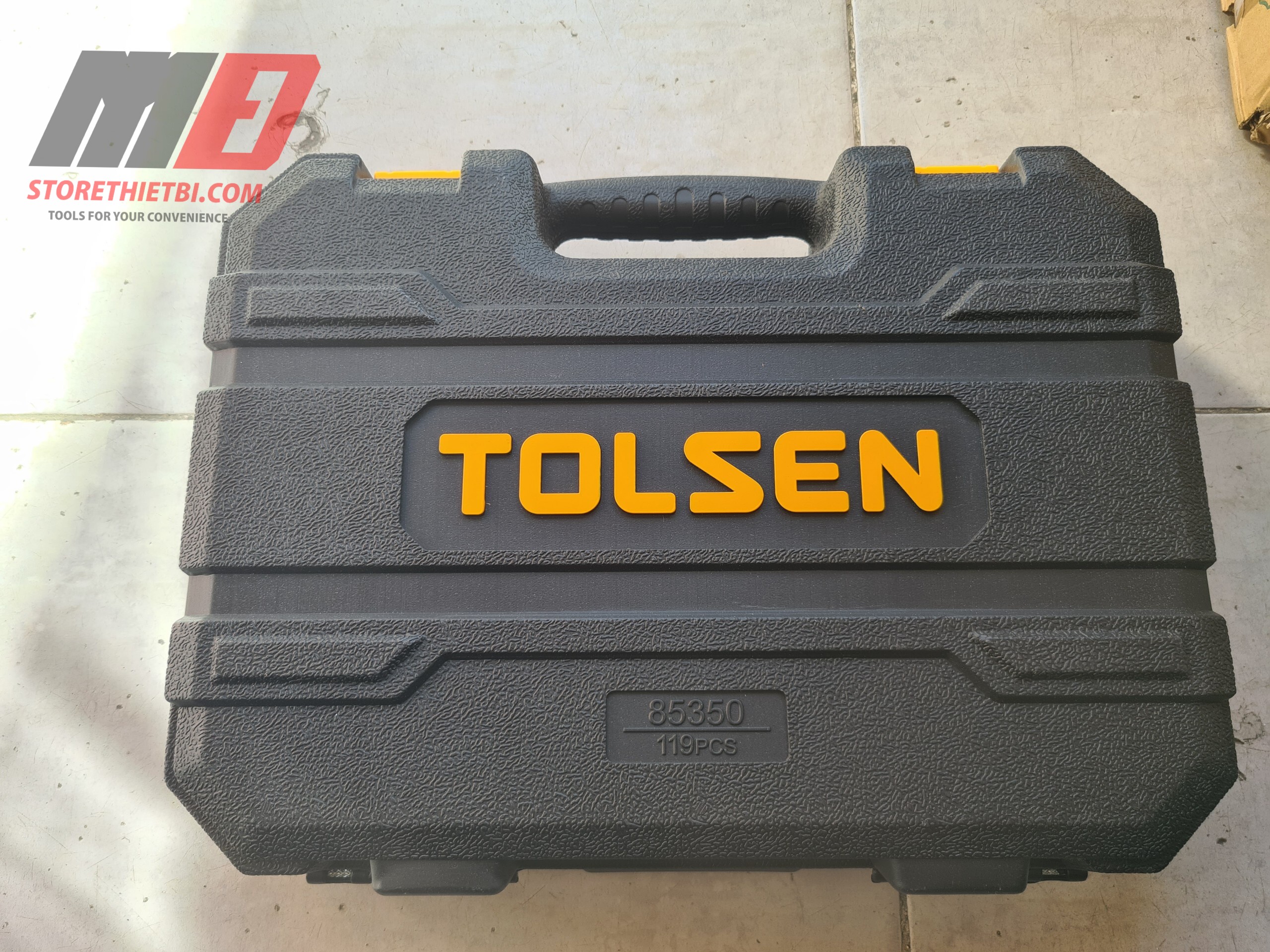 Bộ dụng cụ 119 chi tiết Tolsen 85350