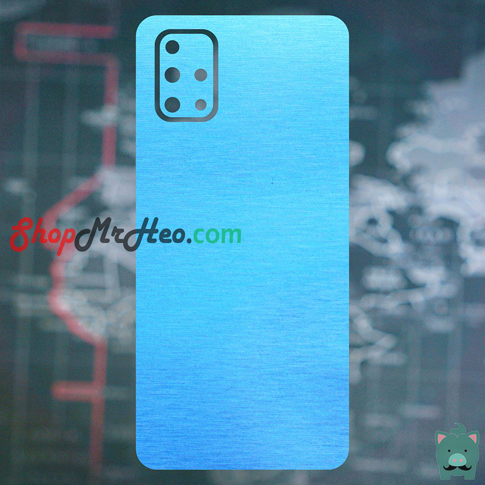 [HCM]Skin Dán Mặt Sau Lưng Vân Nhôm Samsung Galaxy M51