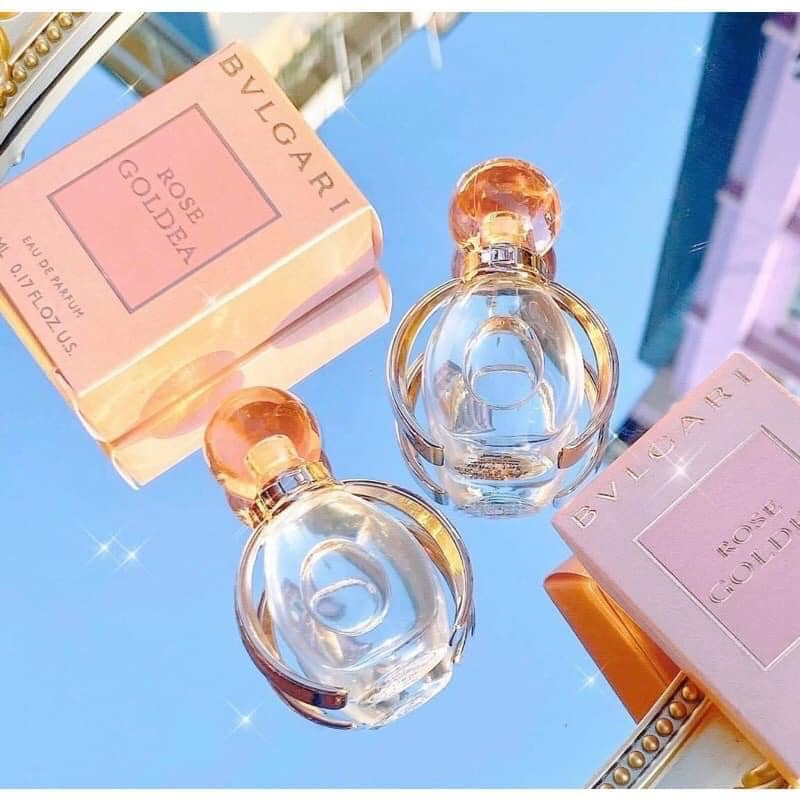 Nước Hoa Nữ Bvlgari Rose Goldea EDP, 5ml (Hàng Real)