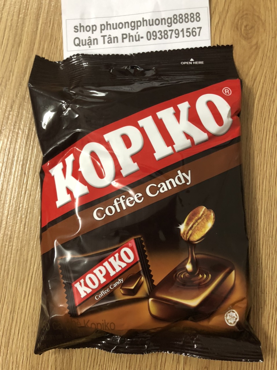 Kẹo Cà Phê Kopiko vị cà phê/ cà phê sữa 135gram