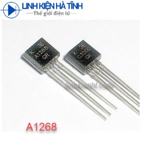 25 con transistor cắm pnp kta1268 2sa1268 a1268 100ma 150v to-92 mới chính hãng
