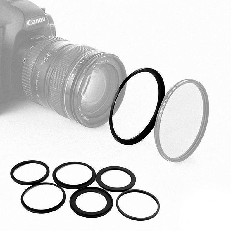 Adapter Ring chuyển filter, hood từ size lớn xuống size nhỏ - Step Up Ring